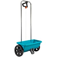 Los mejores  - Carro esparcidor GARDENA L: esparcidor universal de fertilizante- semillas y sal para deshielo- ancho de esparcido 45 cm…